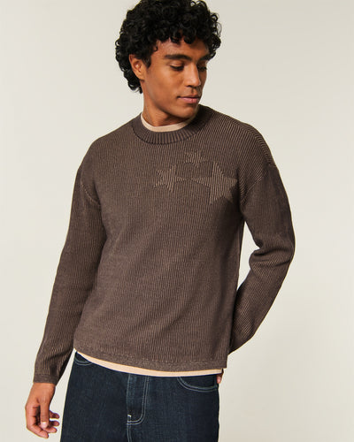 Boxy Crew Sweater