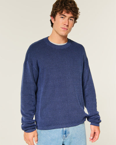 Boxy Crew Sweater
