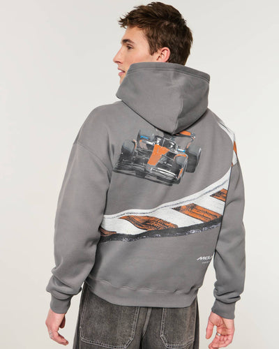 Boxy McLaren Graphic Hoodie