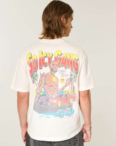 Boxy Gucci Mane Graphic Tee
