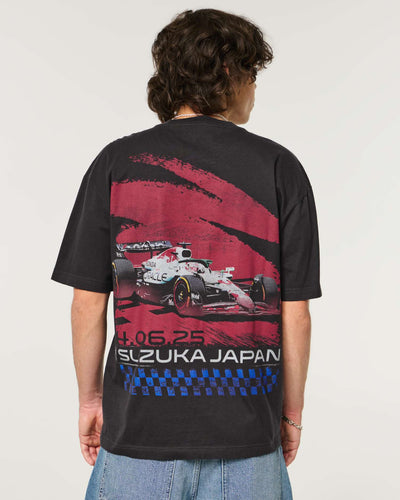 Boxy Oracle Red Bull Racing Graphic Tee