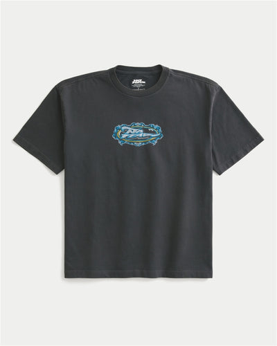 Boxy Heavyweight No Fear Graphic Tee