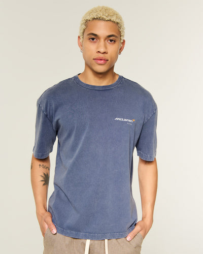 Boxy Cotton McLaren Racing Graphic Tee