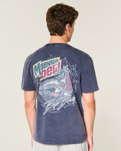 Relaxed Mountain Dew Graphic Tee