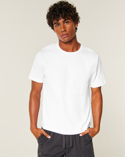 Rib Crew T-Shirt