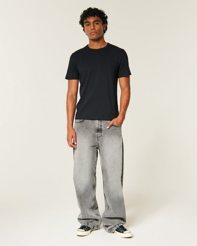 Rib Crew T-Shirt