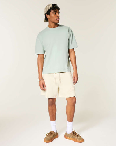 Boxy Heavyweight Crew T-Shirt