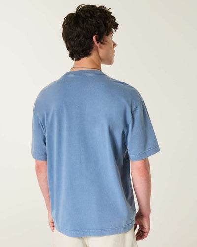 Boxy Heavyweight Logo Crew T-Shirt