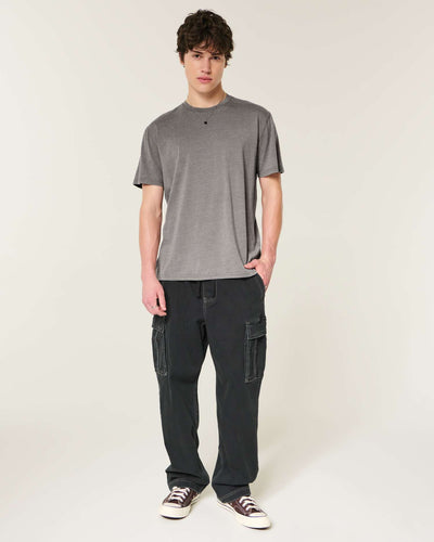 Relaxed Washed Crew T-Shirt