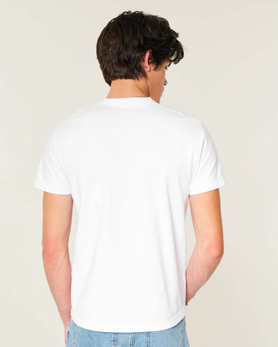 Heavyweight Cotton Short-Sleeve Henley