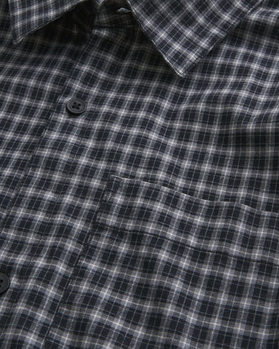 Boxy Button-Through Twofer Shirt