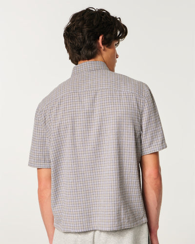 Boxy Short-Sleeve Shirt