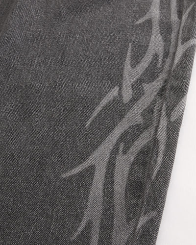 Graphic Skater Baggy Jeans