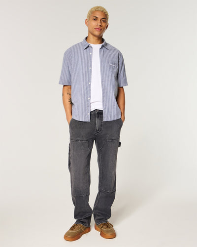 Relaxed Straight Painter Jeans