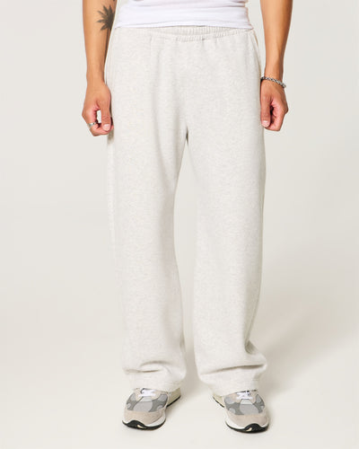 Low-Rise Back Pocket Logo Graphic Baggy Sweatpants