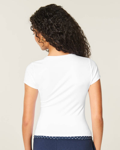 Seamless Fabric Crew Baby Tee