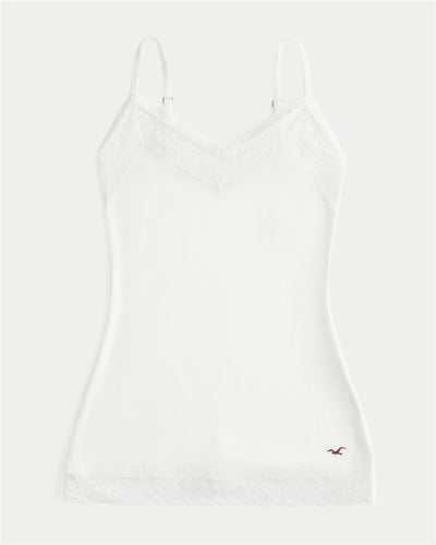 Lace Trim Layering Cami