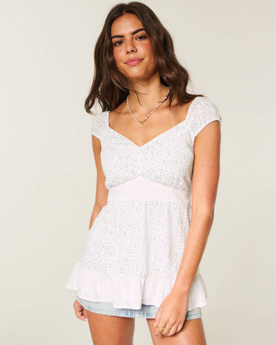 Curvy Babydoll Icon Top