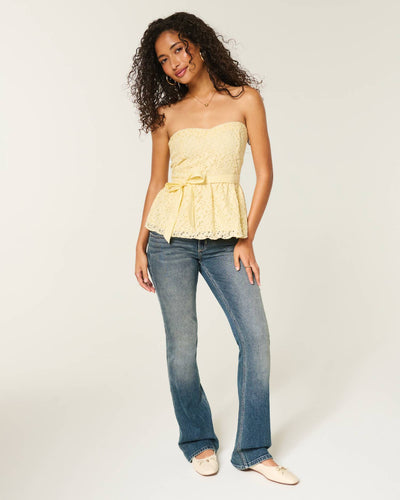 All-Over Lace 2-in-1 Top