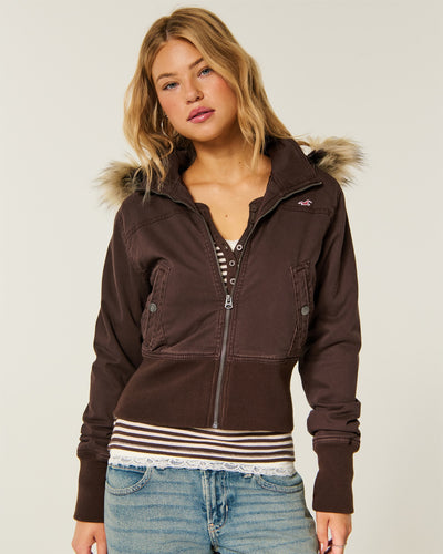 Hollister Peyton Twill Jacket