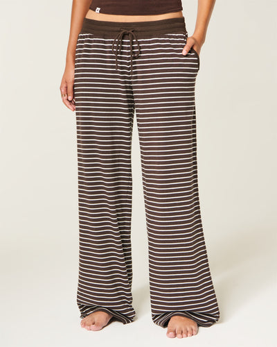 Cozy Knit Wide-Leg Pants
