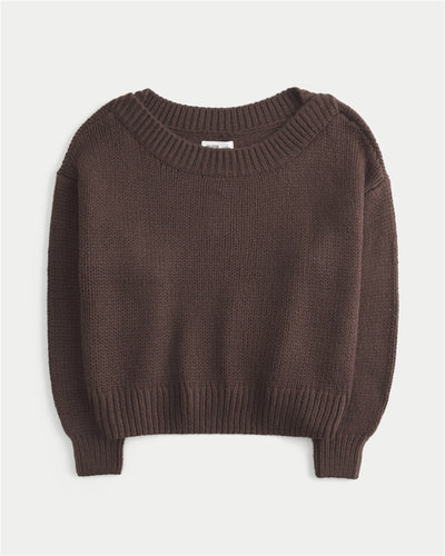 Lofty Off-the-Shoulder Sweater