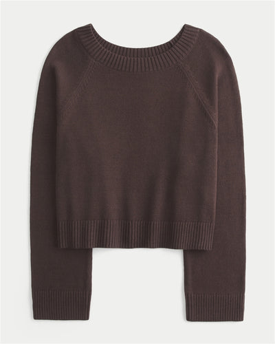 Slouchy Off-the-Shoulder Sweater