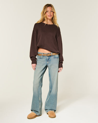 Oversized Crew Sweater