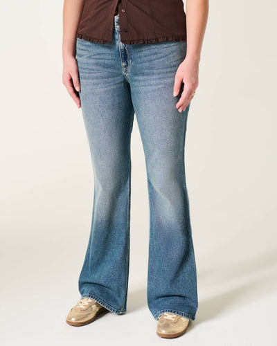 High-Rise Dark Wash Bootcut Jeans