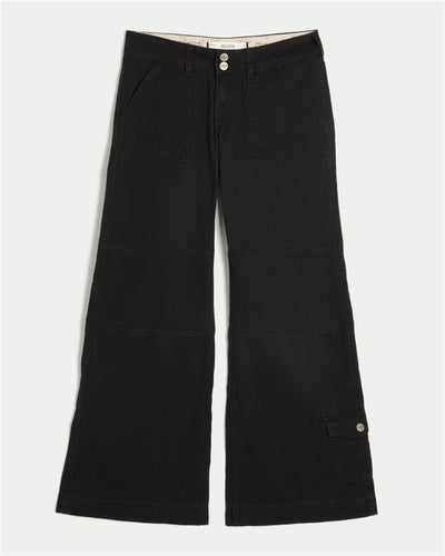 Hollister Andi Adjustable Waist Low-Rise Wide-Leg Pants
