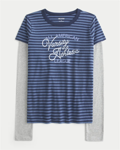 Layered 2-in-1 Graphic Baby Tee
