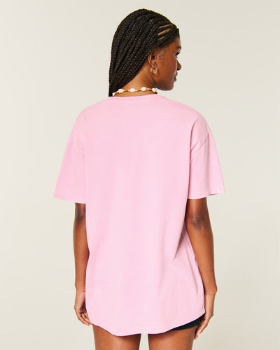 Oversized Midnight Carnival Graphic Tee