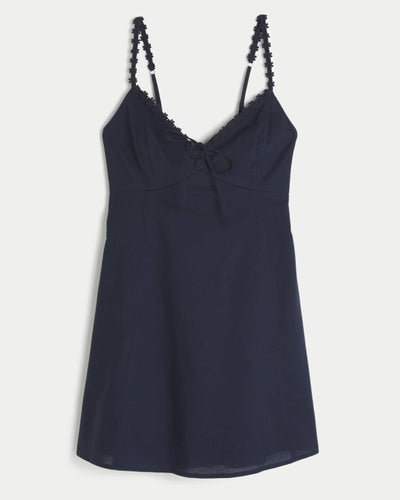 Daisy Trim Mini Dress
