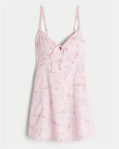 Daisy Trim Mini Dress